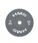 CBR5 OLYMPIC PLATE - BUMPER 5 KG (grey)