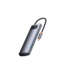 Hub 4in1 Baseus Metal Gleam Series, USB-C to 4x USB 3.0