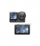 Puluz tempered glass set for DJI Osmo Action 6 (3 pcs).