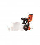 BLACK & DECKER Paint Spray Gun, 1200 ml HVLP200-QS