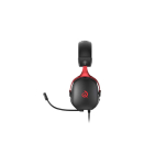 QCY Heroad VN200 Gaming Headphones (Black and Red)