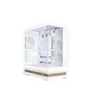 Zalman P40 NAMU, ATX Mid Tower PC Case, 4 x 120mm ARGB Fans, White