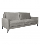 Diivanvoodi ANNA pesukastiga 222x86xH98cm, beež samet