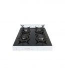 Gaasipliit elektriahjuga Schlosser FS6403MASW, valge