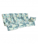 Kiigepadjad ROMA hele lillemuster, 100% pol&uuml;ester, kangas 471