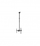 Neomounts CL35-440BL16L Monitor/TV Mount Ceiling Adjustable Height, Rotate, Tilt, Swivel 37-70 " Maximum weight