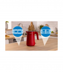 Bosch Kettle TWK2M164 MyMoment Electric 2400 W 1.7 L Plastic 360&deg; rotational base Red