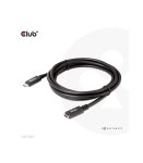 CABLE USB-C TO USB-C 2M/M/F CAC-1529 CLUB3D