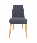 Tool ILVA 62x48xH88cm, tumehalli kangaga kaetud polsterdatud iste, heledad tammepuidust jalad