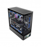 Mars Gaming MCLCDPRO computer case Midi Tower Black