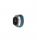 Apple Watch Ultra 3 (2025) GPS + Cellular 5G 49mm Natural Titanium Case with Light Alpine Trail Loop Strap Large EU MEWP4