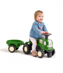 FALK Ride-on Tractor with Trailer Birdy Farm Green 1-3 years