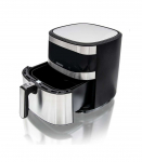 Heinrich&lsquo;&rsquo;s HFR 8205 Hot Air Fryer 8.0 l 1800 W Black and Silver