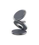 Fixed MagPowerstation Round 3-in-1 foldable wireless charger with MagSafe support Gray