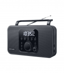 Muse Radio M-091R Alarm function AUX in Black