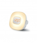 Muse Light Clock Radio ML-198CR Alarm function AUX in White