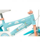 TOIMSA children's bicycle Bluey 12&rdquo; Blue and lime blue