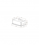 Teka GFG 2 388 m&sup3;/h Under-cupboard Black