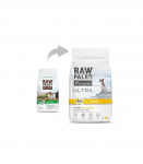 RAW PALEO Ultra Mini Adult Turkey - dry dog ​​food - 8 kg