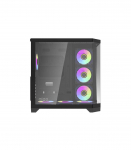 Darflash FT418 PRO computer case + 7 aRGB fans (black)