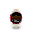 Garmin Forerunner 570 3.05 cm (1.2") AMOLED 42 mm Digital 390 x 390 pixels Touchscreen Pink, White Wi-Fi GPS (satellite)