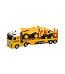 Construction Vehicles Set Truck Tow Truck Excavator Dump Truck Lights Sound