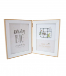 Pildiraam 2x BOOK, 13x18cm, hele