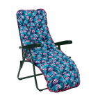 Lamamistool BADEN-BADEN sinine lehtedega kate