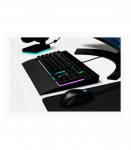 Corsair Rubber Dome Gaming Keyboard K55 RGB PRO Gaming keyboard Wired RGB LED light US Black