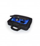 PORT DESIGNS 105064 HANOI II CLAMSHELL Fits up to size 15.6 " Messenger - Briefcase Black Shoulder strap