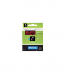 Dymo Schriftband 45807 Red Black (S0720870)