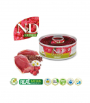 FARMINA N&D CAT Quinoa Urinary Adult - wet cat food - 80g