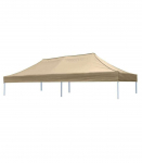 Canopy roof cover 3 x 4.5 m (beige colour, fabric density 160 g/m2)