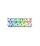 AULA Gasket F87 Pro V2 White Contour Engravered Star Vector RGB Keyboard