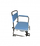Folding toilet trolley Blue