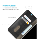 Fixed Opus Book Case Xiaomi Redmi 15 4G/5G Synthetic leather Black