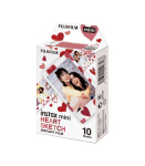 Cartrige Colorfilm Mini HEART SKETCH (10PK)