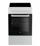 Klaaskeraamiline elektripliit Beko FSM57100 GW, 50 cm