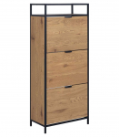 Jalan&otilde;udekapp SEAFORD 56x30xH129cm, must