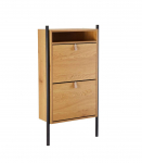 Jalatsikapp AALBORG 55,6x26xH91,5cm, tamm