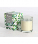 L&otilde;hnak&uuml;&uuml;nal klaasis NATURE GREEN H9,5cm, Evergreen