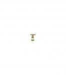 Diivanilaud TIFFANY A kuldne/roheline 50 cm