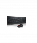 Lenovo Combo Keyboard and Mouse Essential Keyboard Wired Lithuanian Black