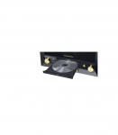 Muse Turntable Micro System With Vinyl Deck MT-112 W Micro system CD with turntable USB port