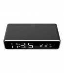 Gembird Digital alarm clock with wireless charging function DAC-WPC-01 Wireless connection