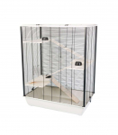 INTER-ZOO Diego + Wood beige - cage for a hamster