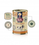 FOLK Traditional polish rabbit feast - wet dog food - 400g