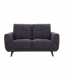Diivan STEVE 2-kohaline 154x88xH90cm, tumehall