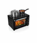 Tristar Convection Oven with 2 Hot Plates OV-3670 35 L 3200 W Black