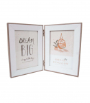 Pildiraam 2x BOOK, 13x18cm, tume